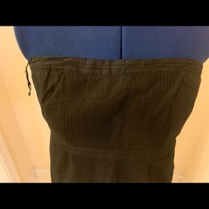 Gap strapless dress smoking detail Sz16